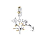 Mom Életfa Ezüst Charm
