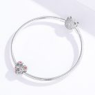 Szív S925 Ezüst Charm Ezüst