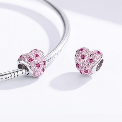 Szív S925 Ezüst Charm