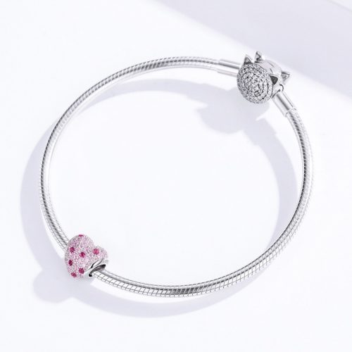 Szív S925 Ezüst Charm