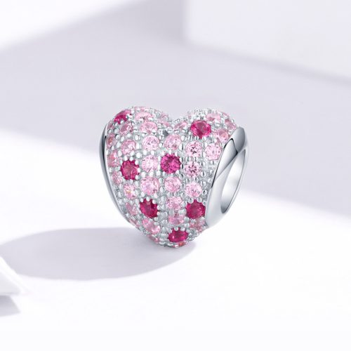 Szív S925 Ezüst Charm