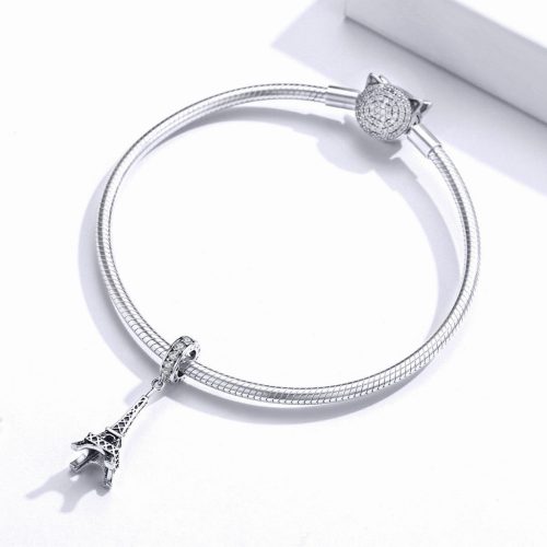 Eiffel-Torony Ezüst Charm