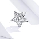 Csillag S925 Ezüst Charm