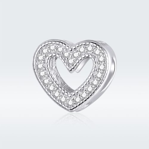 Szív S925 Ezüst Charm