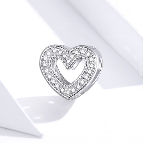 Szív S925 Ezüst Charm
