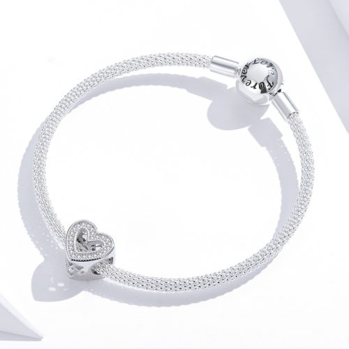Szív S925 Ezüst Charm