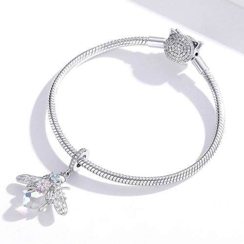 Méhecske S925 Ezüst Charm