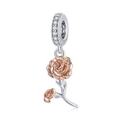 Rózsás S925 Ezüst Charm