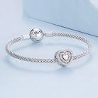 Szív S925 Ezüst Charm