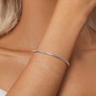 Család Tematikájú S925 Ezüst Charm Karkötő 19 cm