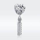 Pandora komaptibilis bojtos szív charm 