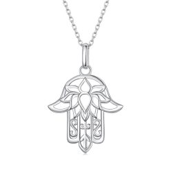 Hamsa Kéz S925 Ezüst Nyaklánc