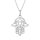 Hamsa Kéz S925 Ezüst Nyaklánc