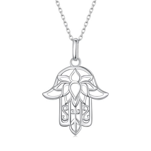 Hamsa Kéz S925 Ezüst Nyaklánc