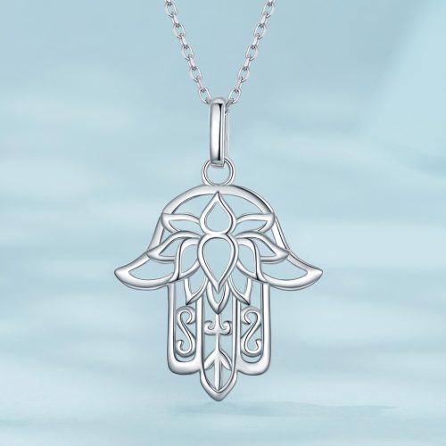 Hamsa Kéz S925 Ezüst Nyaklánc