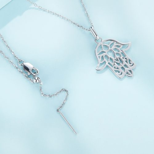 Hamsa Kéz S925 Ezüst Nyaklánc